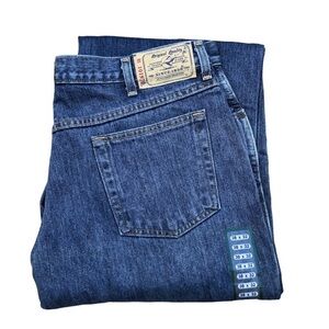 Redhead Mens RH101972 straight leg blue Wash Work Denim Jeans 38 X 32